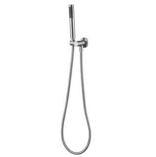 Star Brushed Chrome Handshower on Bracket