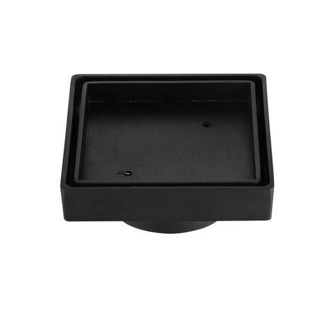 MN Tile Insert 115mm/75mm Outlet Electroplated Matt Black