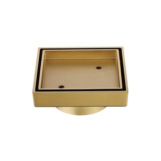 MN Tile Insert 115mm/75mm Outlet Pvd Polished Brass