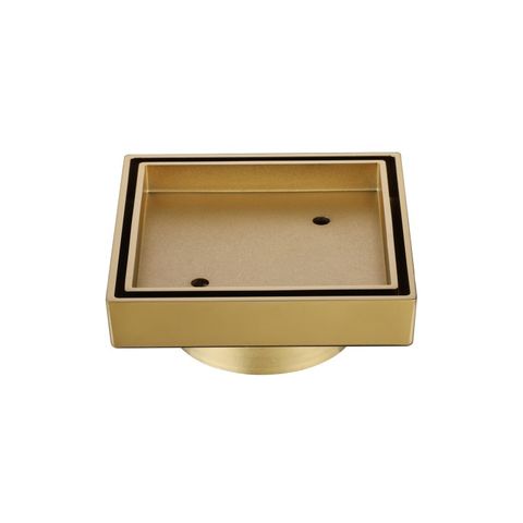 MN Tile Insert 115mm/75mm Outlet Pvd Polished Brass