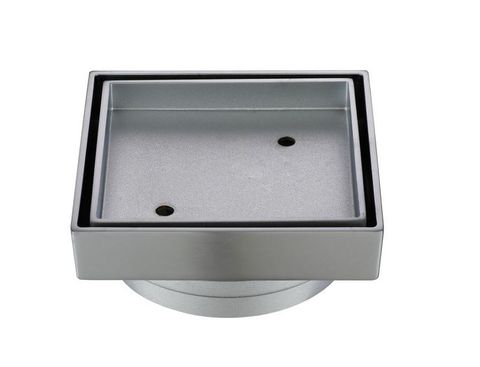 MN Electroplated Brushed Chrome Tile Insert 115/95mm