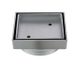 MN Electroplated Brushed Chrome Tile Insert 115/95mm