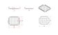 MN Stainless Steel Sink Colander 425x350x20mm