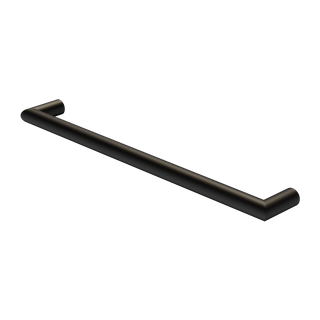 MECCA 240V SINGLE HEATED TOWEL RAIL MATTE BLACK