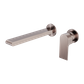 BIANCA WALL BASIN/BATH MIXER SEPARATE BACK PLATE 230MM TRIM KITS ONLY BRUSHED BR