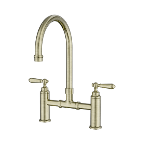 YORK BRIDGE KITCHEN SET AGED BRASS