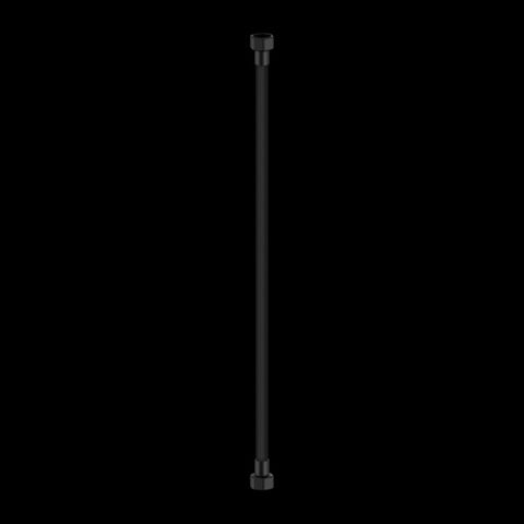 500MM PREMIUM G1/2 FEMALE&nbsp;FLEXIBLE WATER&nbsp; CONNECTOR HOSE MATTE BLACK