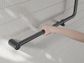 MECCA CARE 32MM 90 DEGREE BENT TUBE GRAB RAIL 750X750MM GUN METAL
