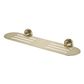 Medoc Metal Shelf Brushed Bronze