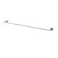 Star Round Chrome Single Towel Rail 900mm