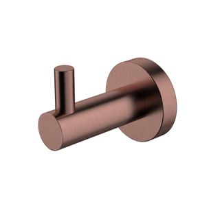 Star PVD Champagne Single Robe Hook