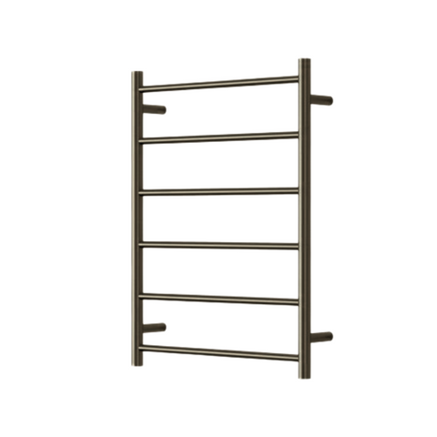 ANTIQUE BRASS MIRAGE 6 BAR HEATED TOWEL RAIL 600MM X 800MM