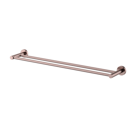 Star PVD Dusk Double Towel Rail 750mm