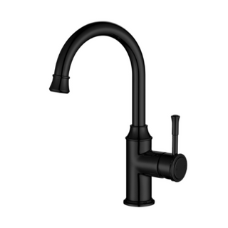 Montpellier High Rise Basin Mixer Electroplated Matt Black