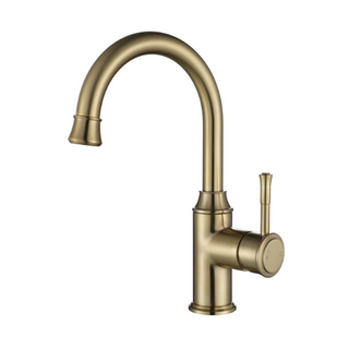 Montpellier High Rise Basin Mixer Pvd Brushed Bronze