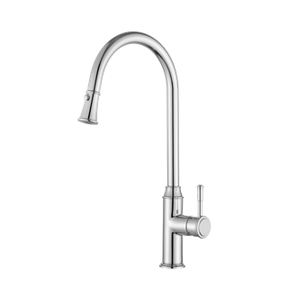 Montpellier Pull Out Kitchen Mixer Electroplated Chrome