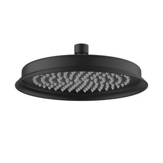 Montpellier Electroplated Matt Black Shower Head