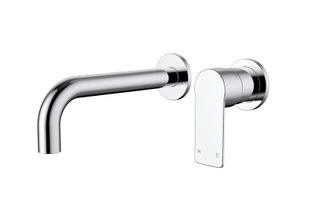 Nova Wall Combination Dipped Spout Chrome