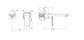 Nova Wall Combination Electroplated Matt Black