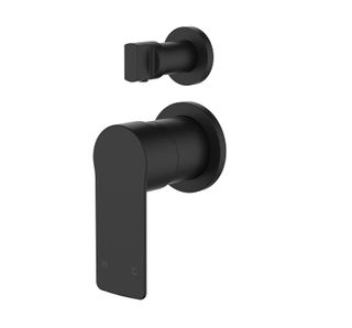 Nova Diverter Mixer  Electroplated Matt Black