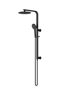 Nova Column Shower Set Electroplated Matt Black