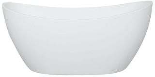 Bellevue 1500 Matte WHITE Freestanding Bath