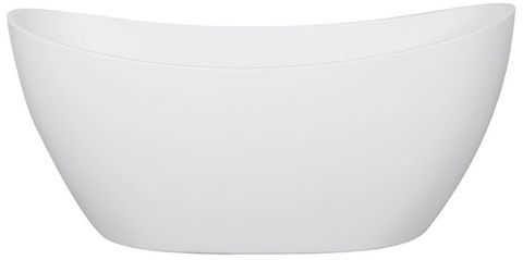 Bellevue 1500 Matte WHITE Freestanding Bath