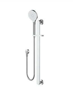 Nova Shower On Rail Electroplated Brushed Chrome