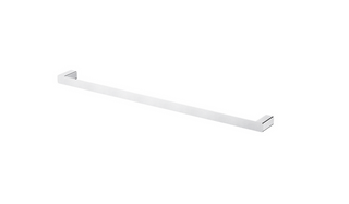 Nova Electroplated Chrome Single Towel Rail 750mm