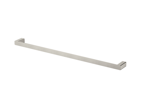 Nova Pvd Brushed Nickel Single Towel Rail 750mm