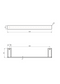 Nova Guest Towel Holder Pvd Dusk
