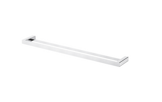 Nova Electroplated Chrome Double Towel Rail 750Mm