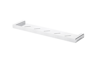 Nova Electroplated Chrome Metal Shelf
