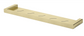 Nova Pvd Brushed Bronze Metal Shelf