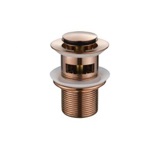 MN PVD CHAMPAGNE 32MM POP-UP WASTE WITH OVERLOW