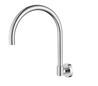 Ryker Chrome Upswept Bath Spout
