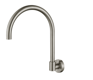 Ryker Brushed Nickel Upswept Bath Spout