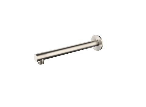 Star PVD Brushed Nickel Shower Arm Straight 300mm