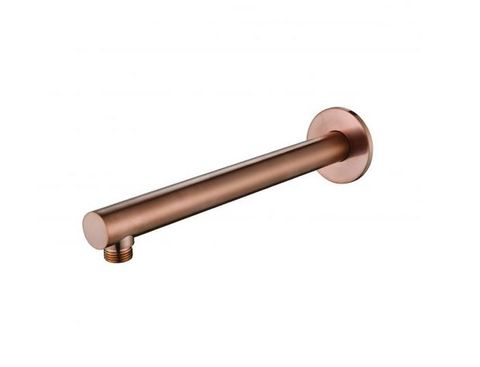 Star PVD Champagne Shower Arm Straight 300mm