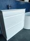 Zara 900 Gloss White Vanity