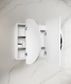 LED Bondi 1200(W)x750(H) White Shaving Cabinet - Premium Edition