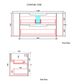 Curva Matte White 1200mm Wall Hung Vanity