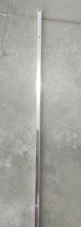 Frameless Chrome Wall Channel 2090x20mm