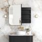 LED Newport 900(W)x750(H) Black Oak Shaving Cabinet - Premium Edition