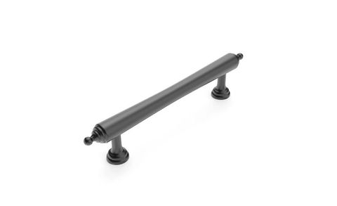Heirloom - 140mm Gun Metal Handle (Premium Solid Brass Construction)