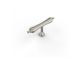 Heirloom - 80mm Brushed Nickel Handle (Premium Solid Brass Construction)