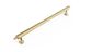 Heirloom - 233mm Brushed Brass Handle (Premium Solid Brass Construction)