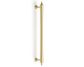 Heirloom - 233mm Brushed Brass Handle (Premium Solid Brass Construction)