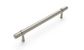 Astor - 210mm Brushed Nickel Handle (Premium Solid Brass Construction)