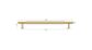 Soho - 195mm Brushed Brass Handle (Premium Solid Brass Construction)